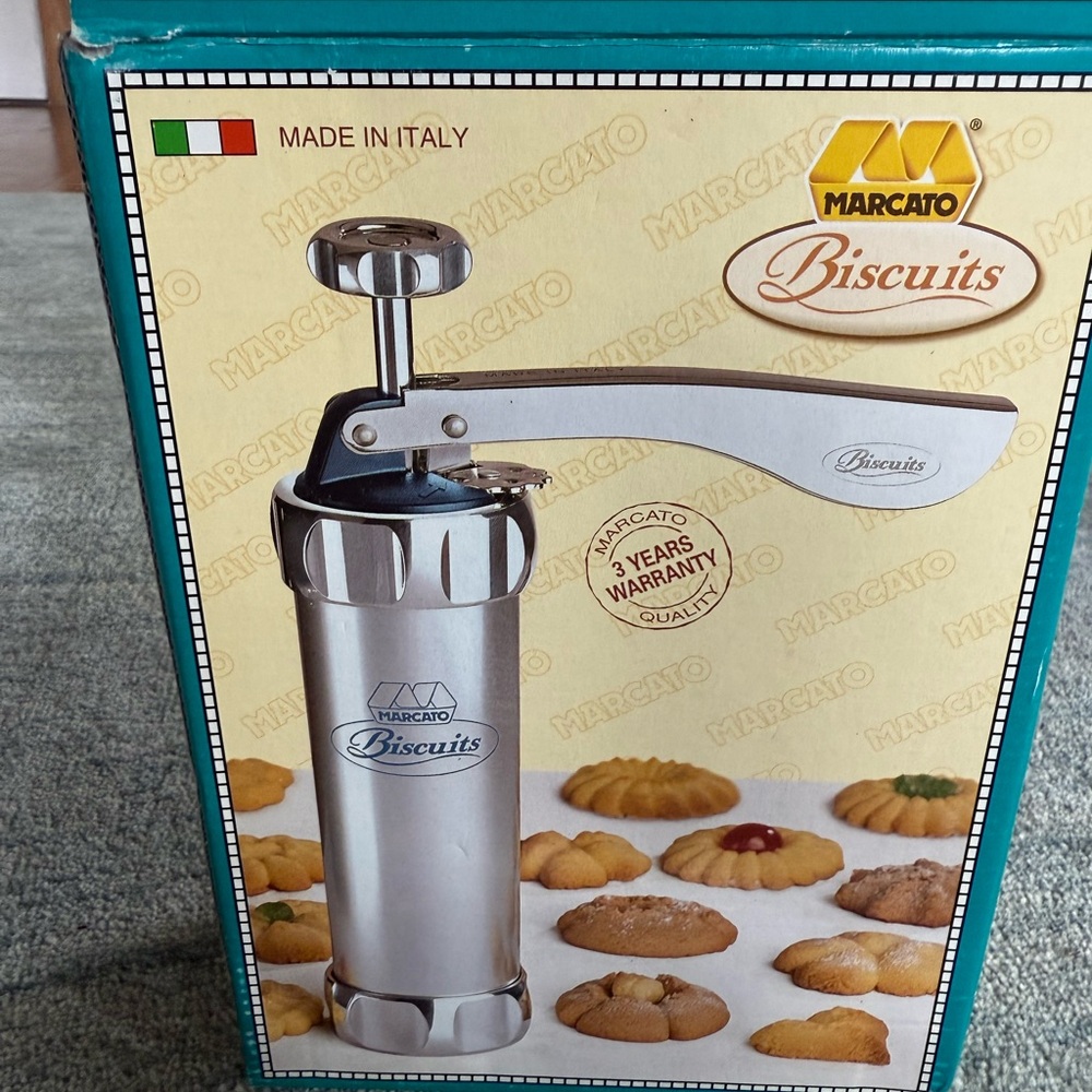 Silver Biscuit Maker/Brand New